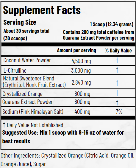 Grapefruit 200 mg Natural Caffeine